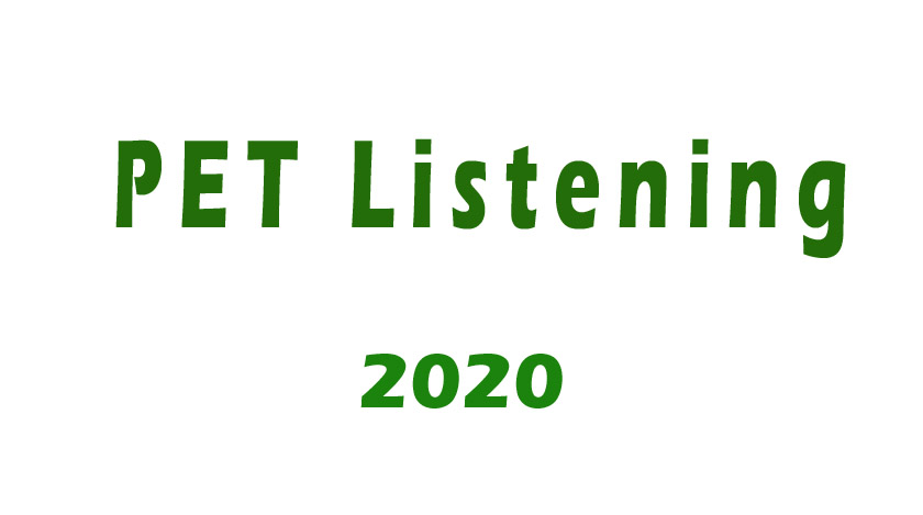 剑桥大学2020年PET考试PET Listening 2020听力在线模拟考试-英语妈妈出品